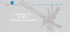 Desktop Screenshot of mtechtraining.co.za